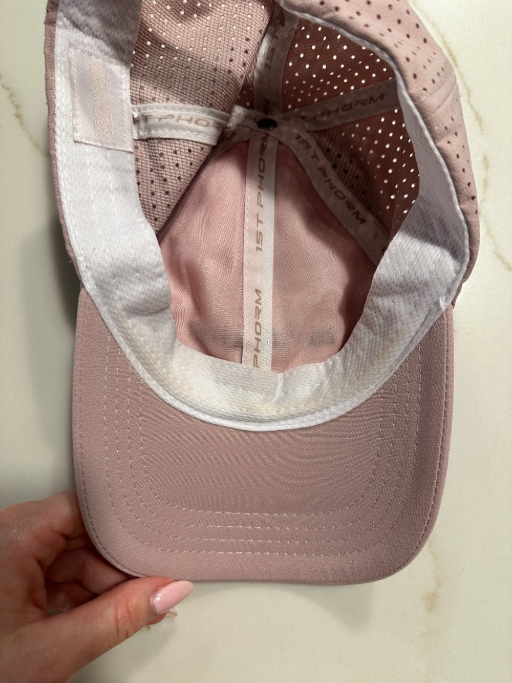 Pink 1st Phorm Baseball Cap - Picture 3 of 3
